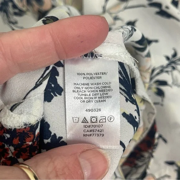 Loft Floral Print Tank Top - Picture 3 of 4